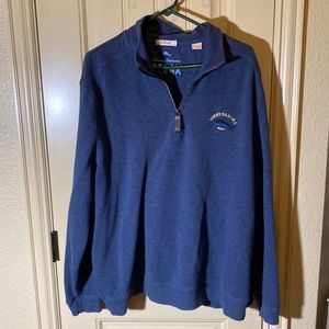 Tommy Bahama RELAX long sleeve 1/4 zip Pullover XXL